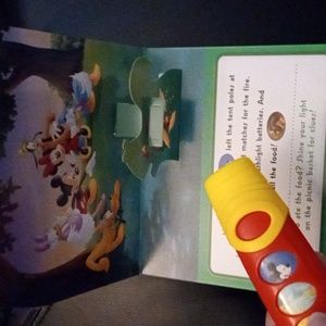 Disney | Toys | Mickey Lets Go Book With Interactive Pop Ups Tech Noise ...